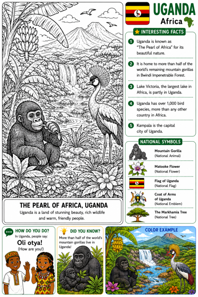 Uganda page national symbols