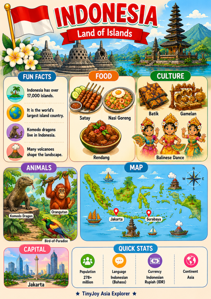 Indonesia page country