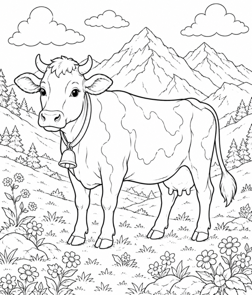 Animal coloring activity helping preschoolers develop fine motor skills