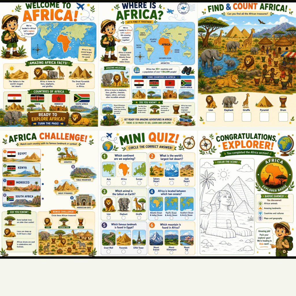 Africa - your first station