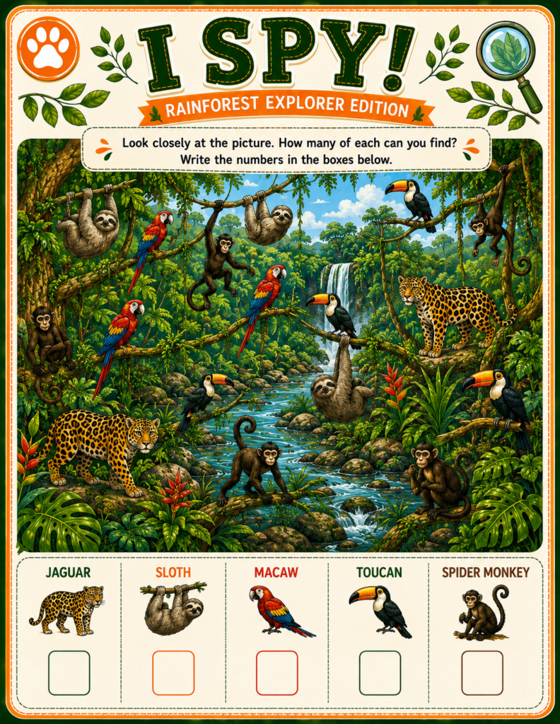 Printable educational activities for screen free summer learning