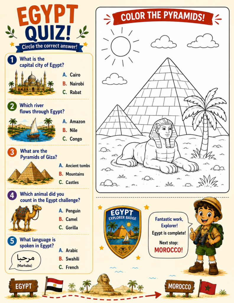 From ancient pyramids to natural waterfalls, exploring landmarks sparks genuine wonder.