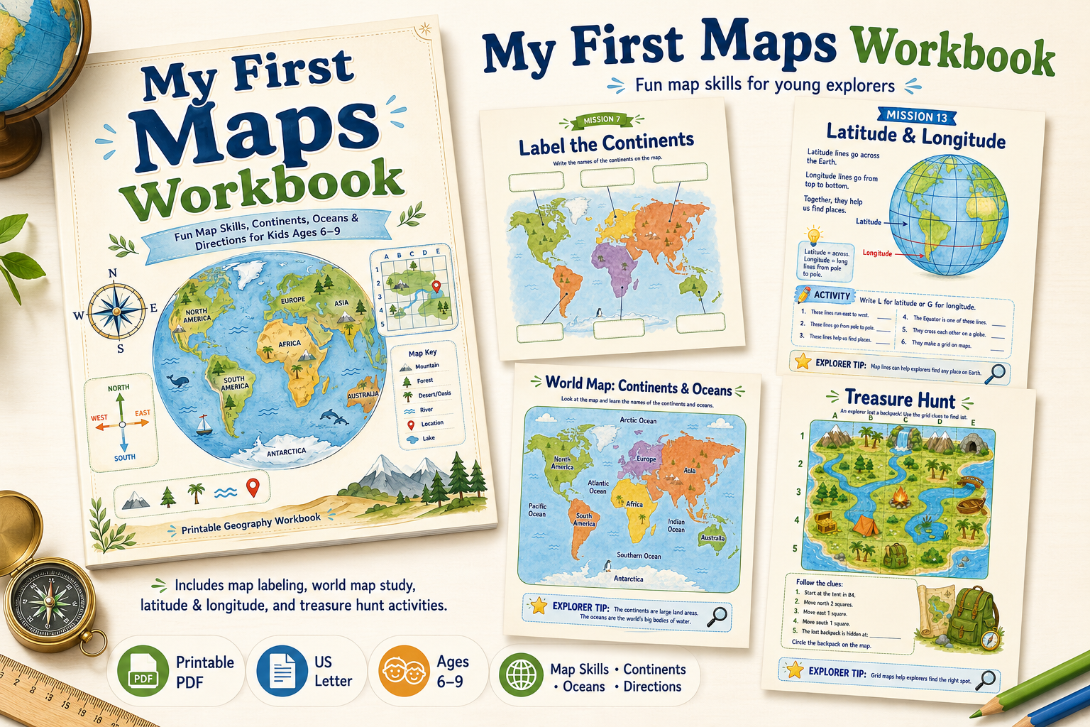 Map Skills for Kids