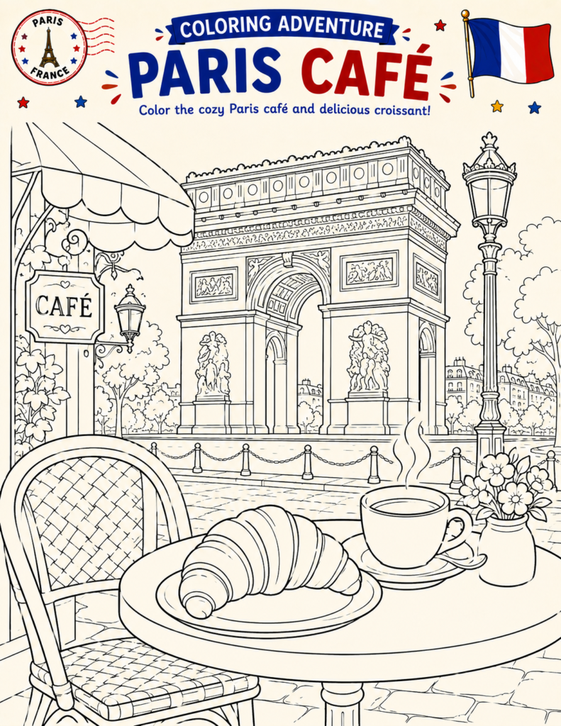 french food and culture learning activities for kids