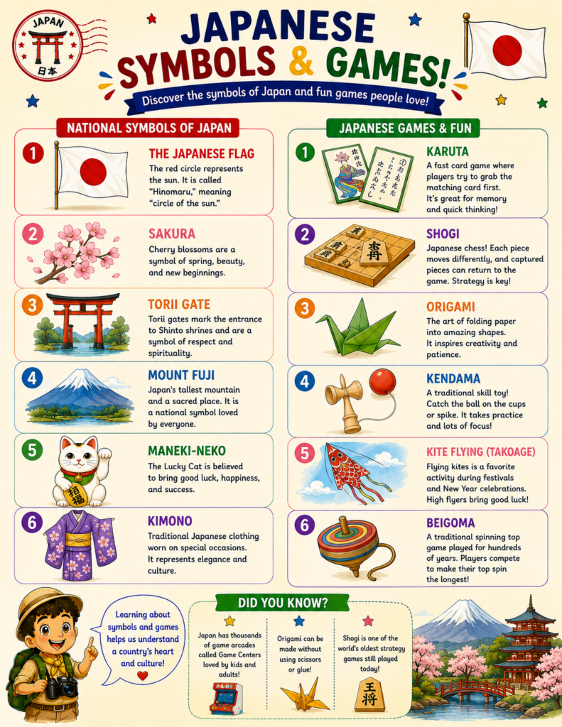 japan unit study national symbols