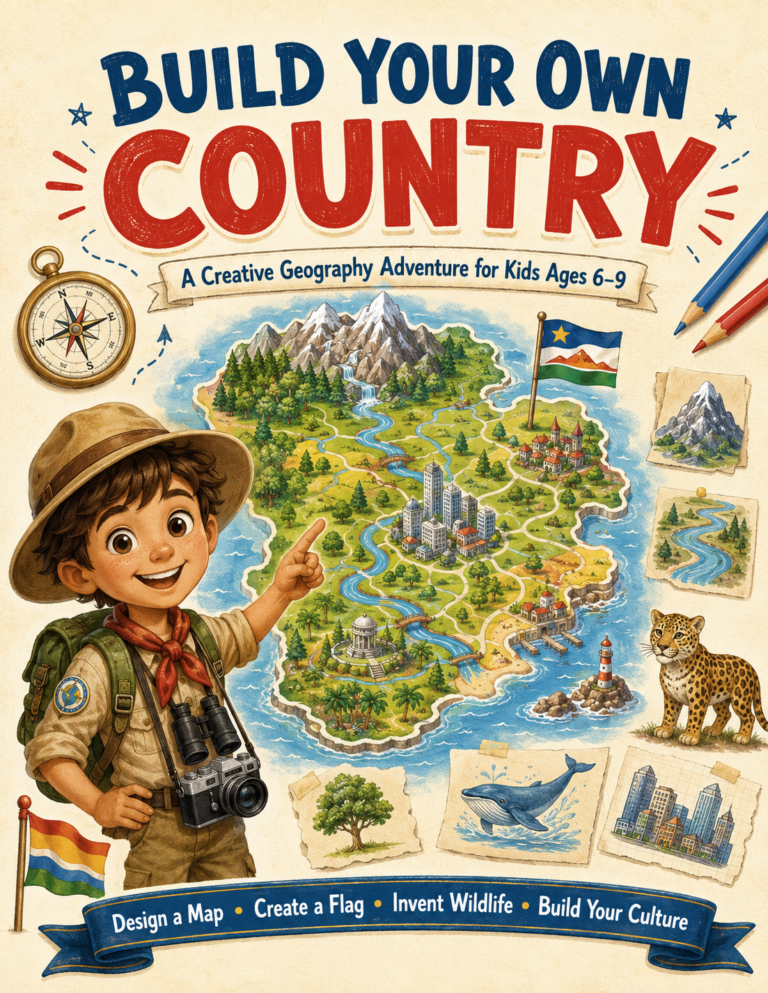 The Ultimate Build Your Own Country Project for Kids: Teach Geography Through Creativity
