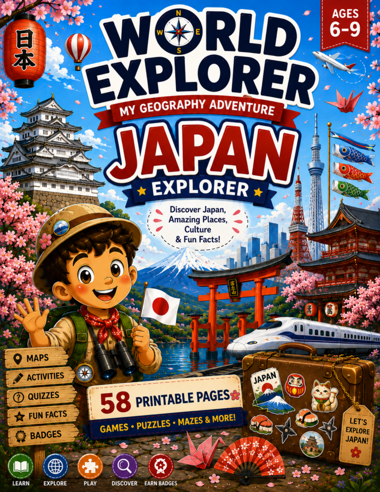 Exploring Japan with Kids: 5 Hands-On Geography & Culture Activities