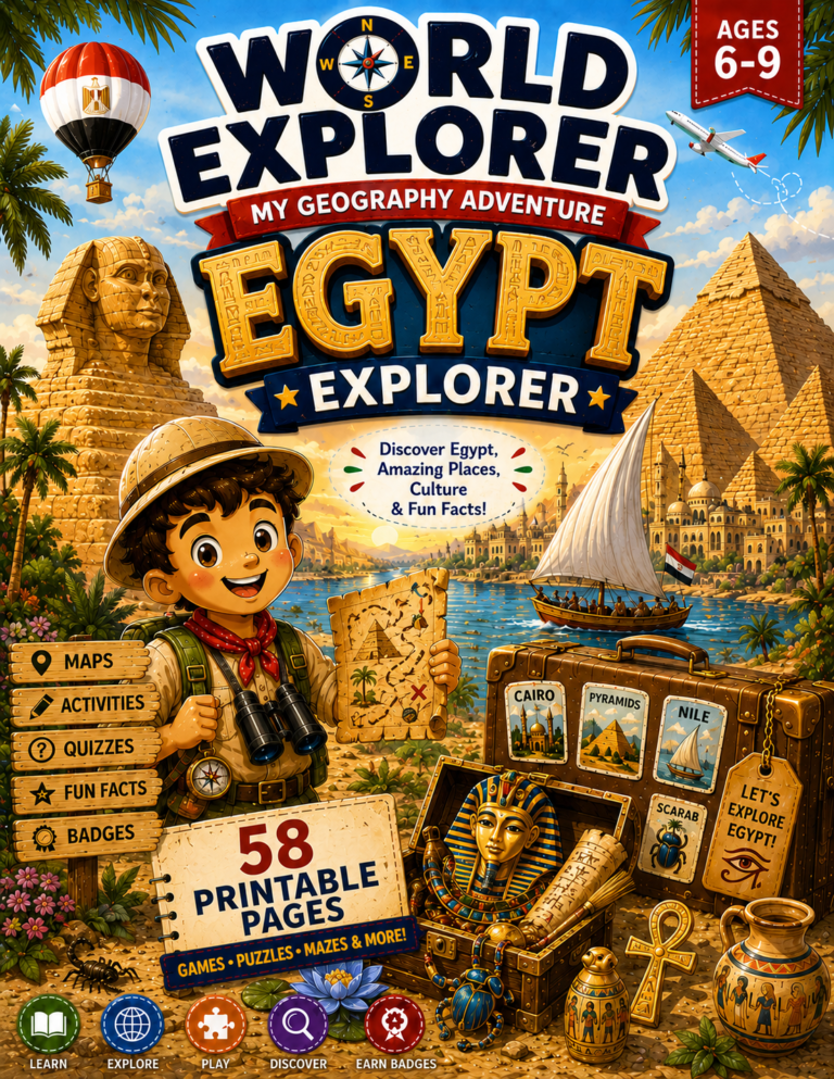 Ancient Pyramids to the Nile: An Interactive Egypt Project for Kids