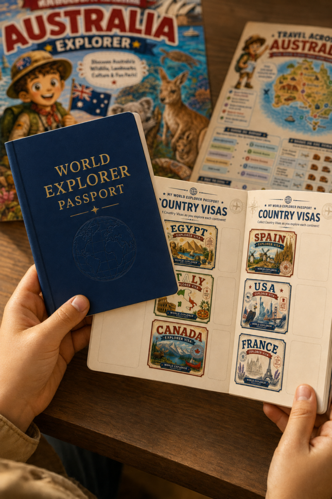 screen free weekend activities geography passport]
