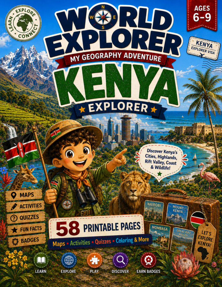 The Ultimate Kenya Unit Study for Homeschoolers: Safari & Savanna