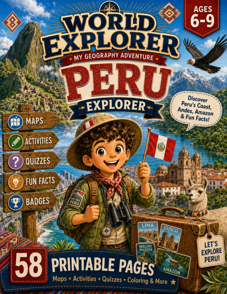 The Ultimate Peru Unit Study for Homeschoolers (No Prep!)