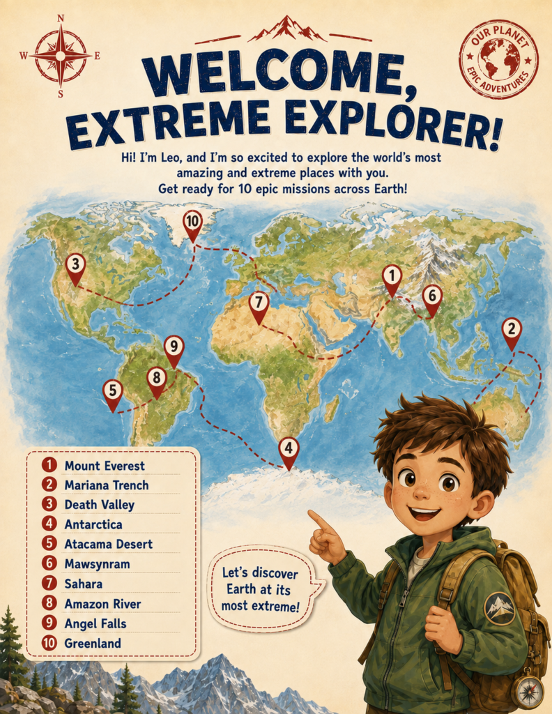 extreme earth activities physical geography for kids