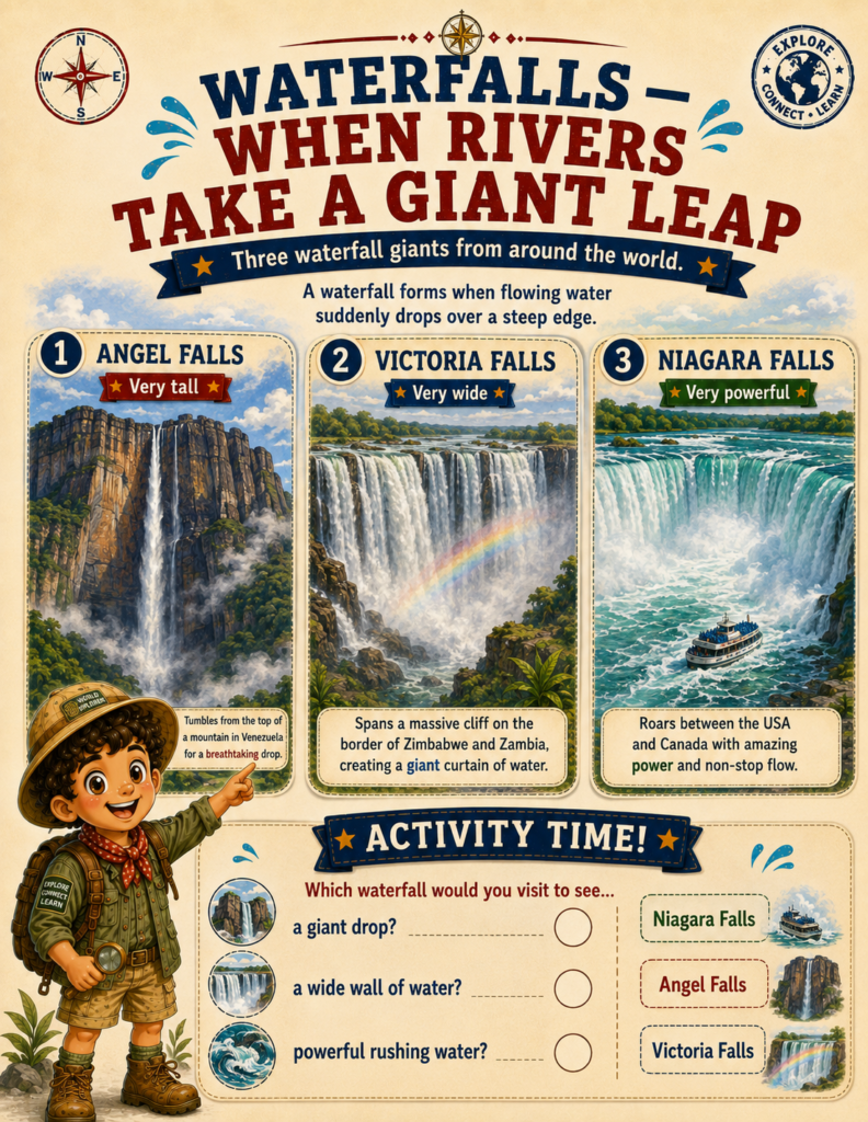 victoria falls bodies of water activity worksheet