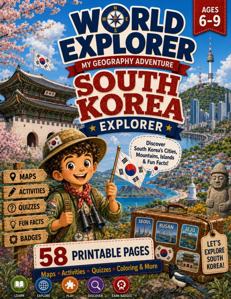 The Ultimate South Korea Unit Study for Homeschoolers: A No-Prep Adventure