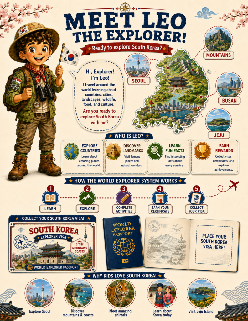 learn about south korea for kids leo the explorer