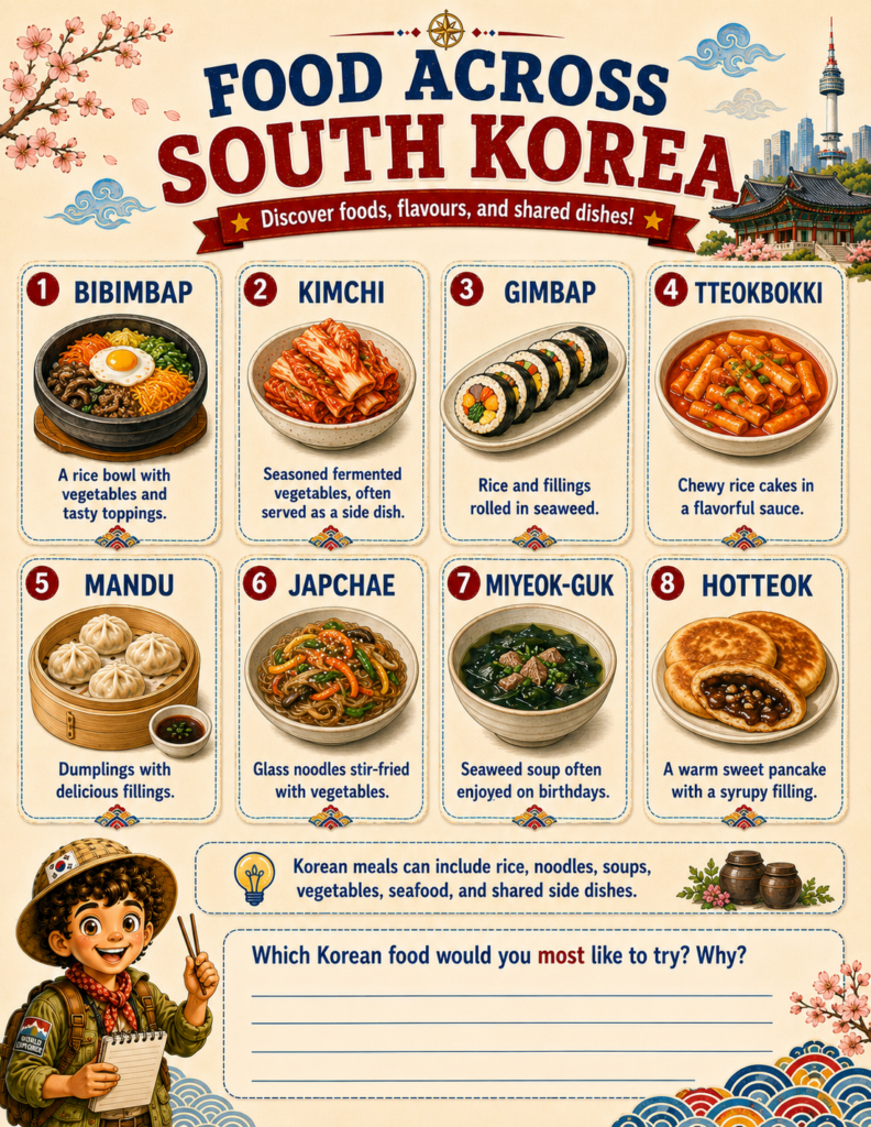 korean culture for kids which one does not belong worksheet