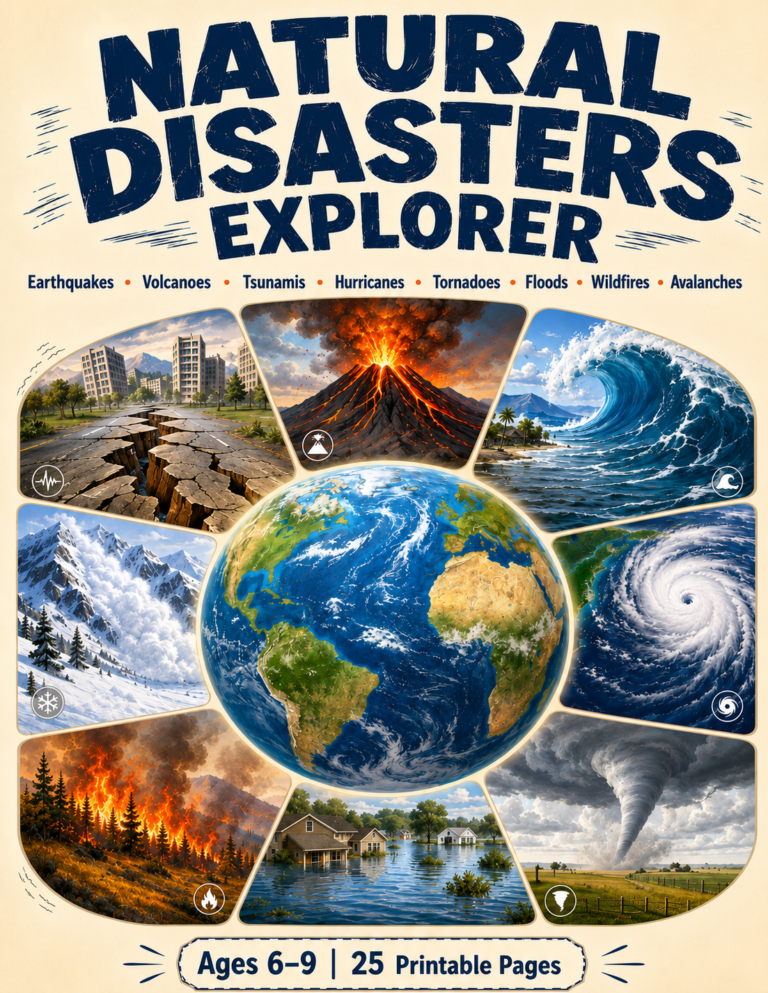The Ultimate Natural Disasters Unit Study for Kids (No Prep!)