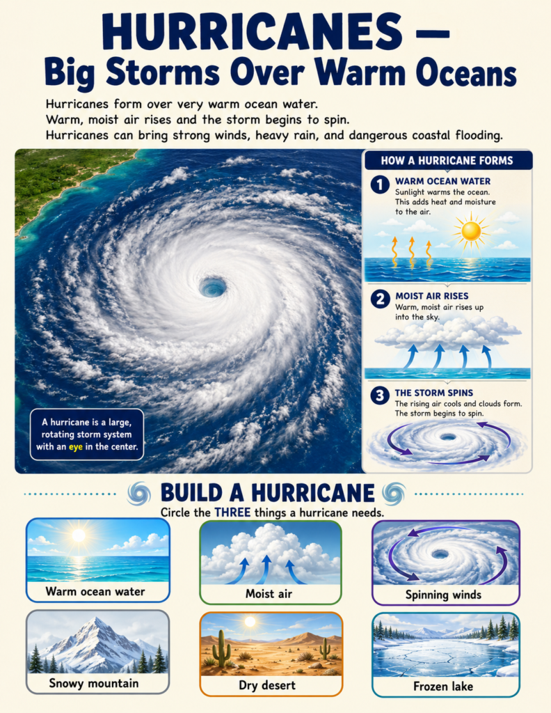 extreme weather activities natural disasters unit study