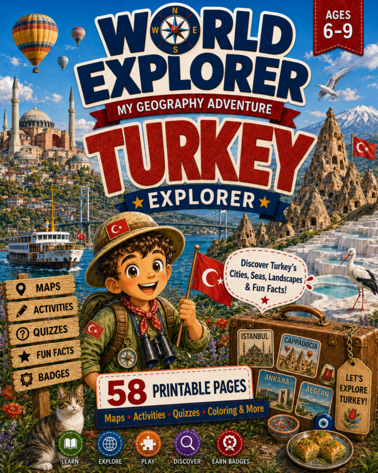 Exploring Turkey with Kids: 5 Fun Geography & Culture Activities