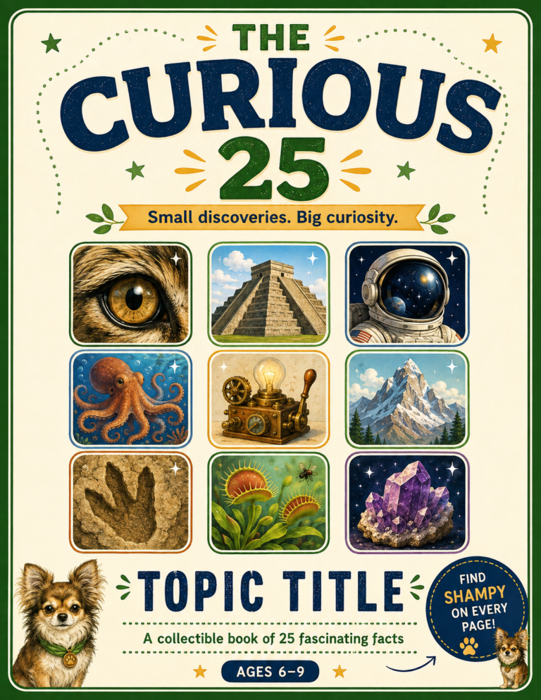 How Curiosity Books for Kids Spark Lifelong Learning: The Curious 25 Series
