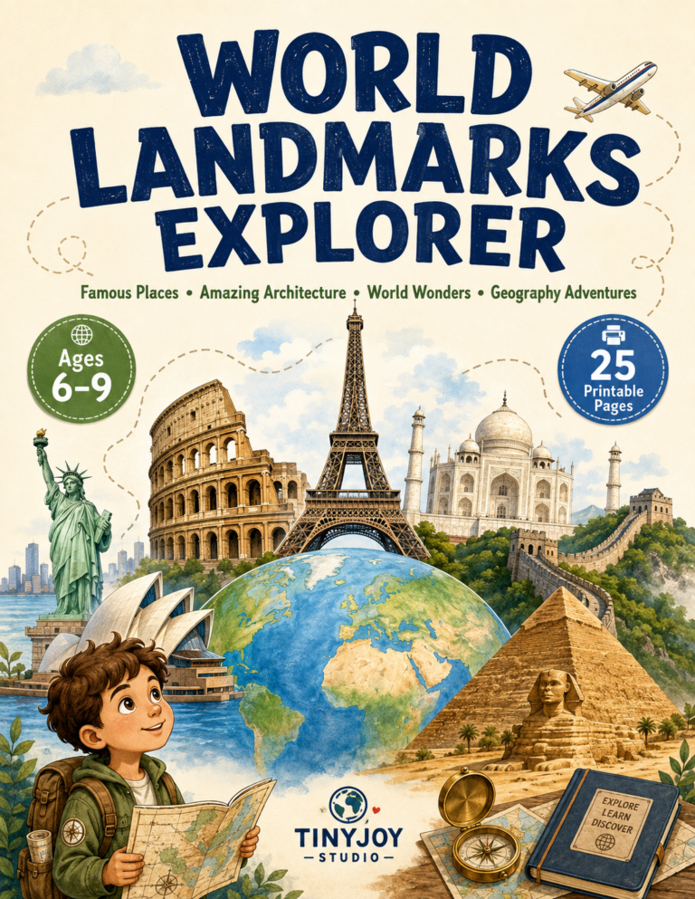 10 Fun World Landmarks Activities for Kids: A Global Geography Adventure