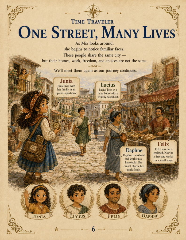 ancient rome unit study daily life characters
