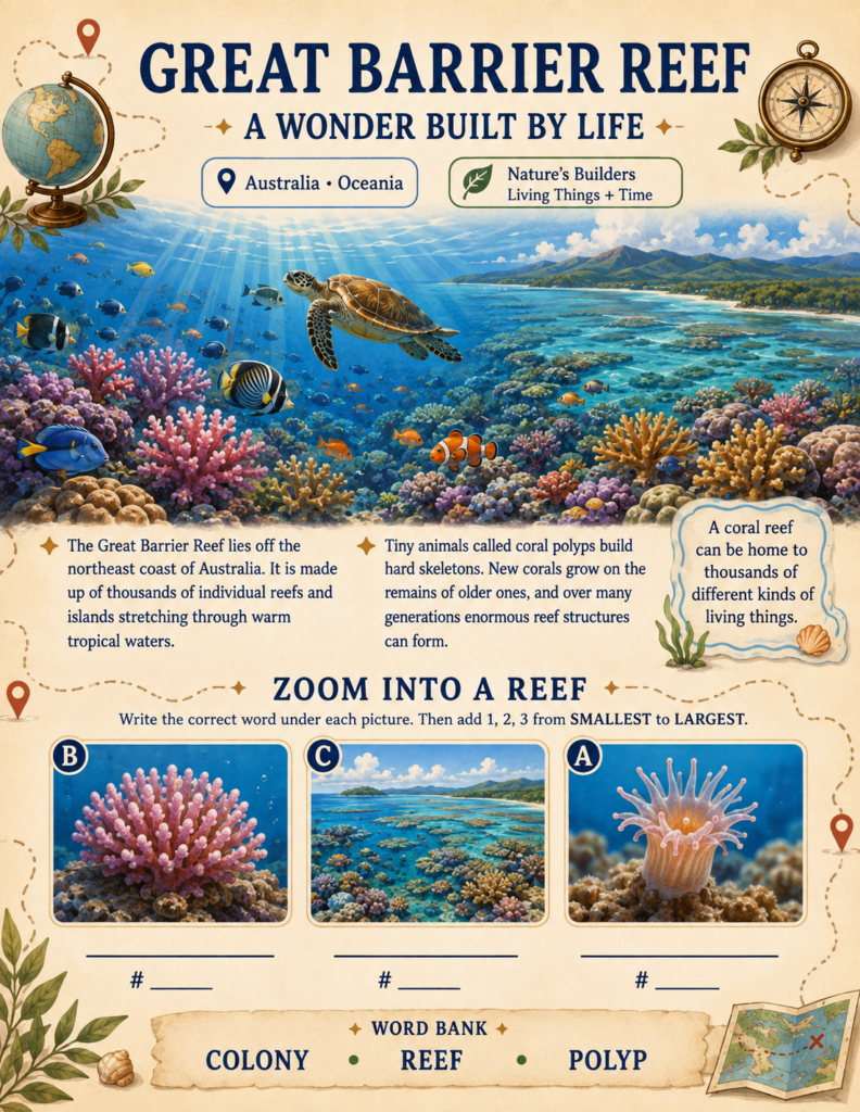 great barrier reef homeschool earth science curriculum