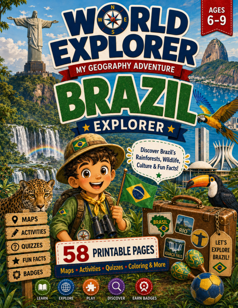 Fun Brazil Activities for Kids: Rainforests, Landmarks & Culture
