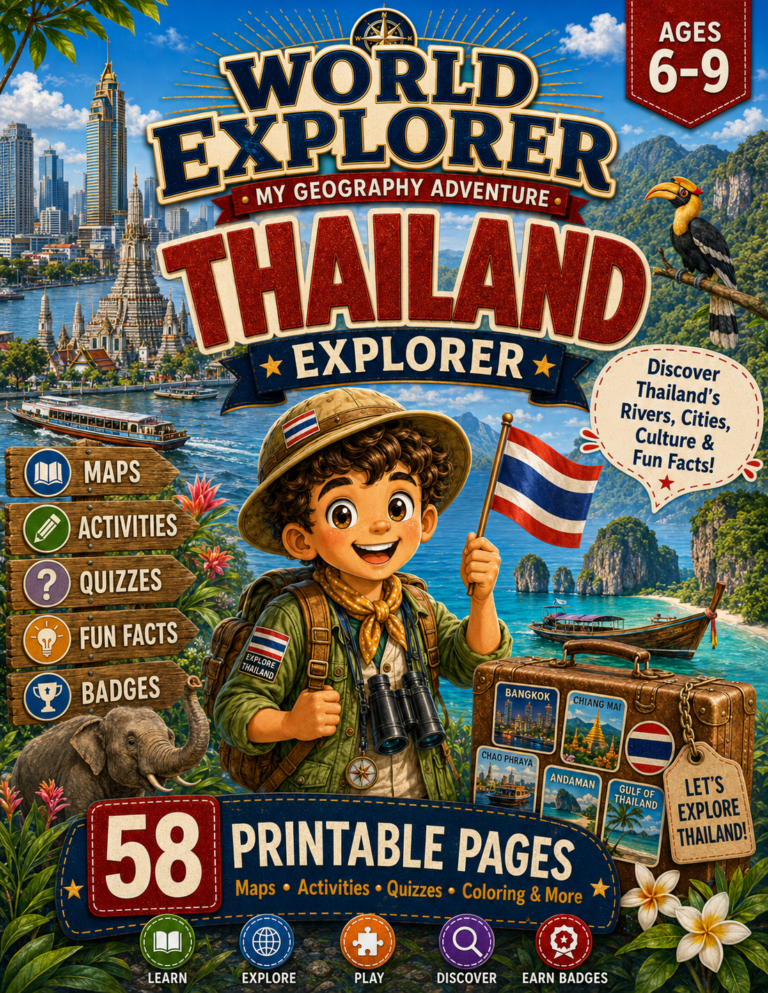 The Ultimate Thailand Unit Study for Homeschoolers: A No-Prep Adventure