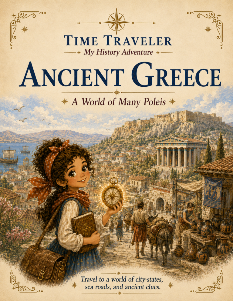 The Ultimate Ancient Greece Unit Study for Kids: A Time-Travel Quest!