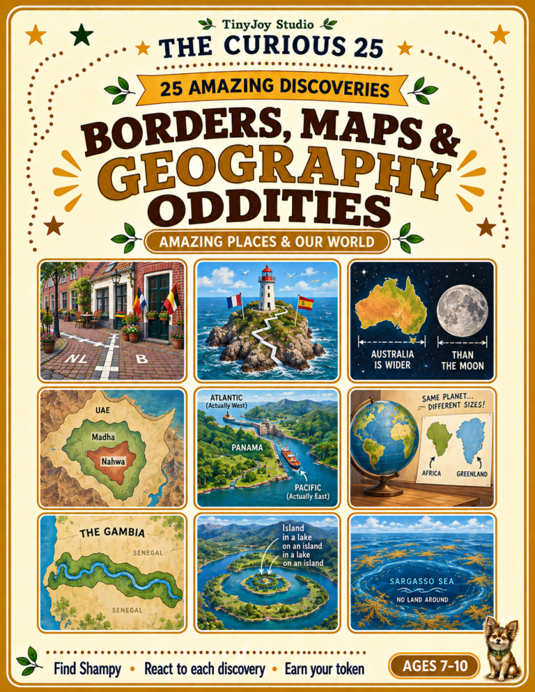 25 Amazing Geography Facts for Kids: Borders, Maps & Oddities