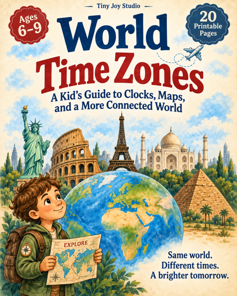 5 Engaging Time Zones Activities for Kids: A No-Prep Geography Unit
