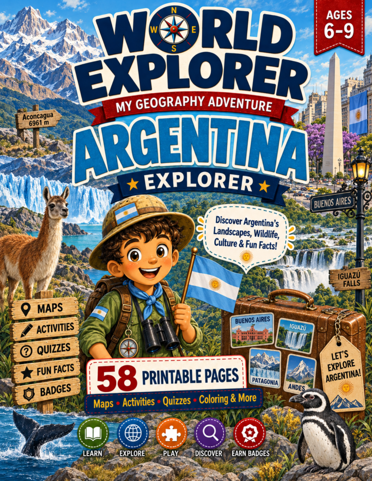 The Ultimate Argentina Unit Study for Homeschoolers (No Prep!)
