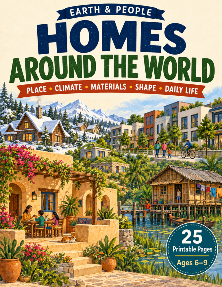 The Ultimate Homeschool Geography Curriculum: How Place, Climate, and Shape Shape Human Life