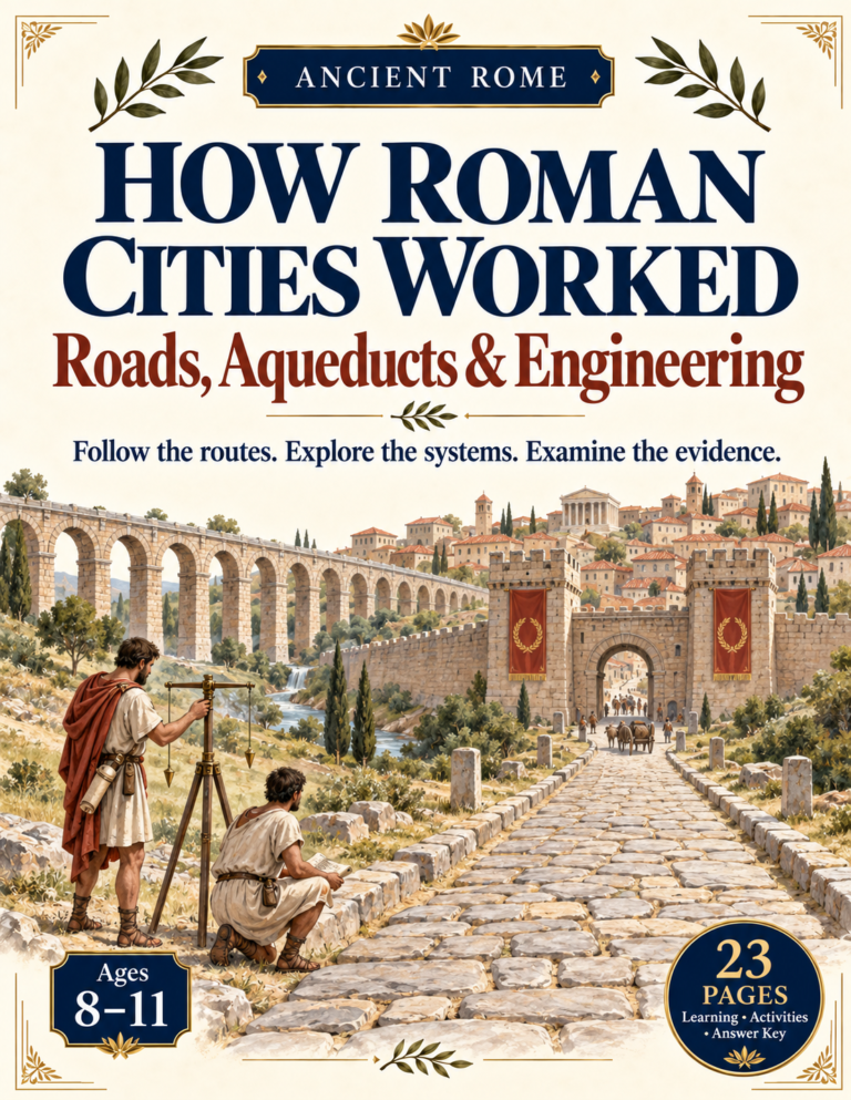 Ancient Rome Unit Study: Spark Curiosity with Engineering Systems