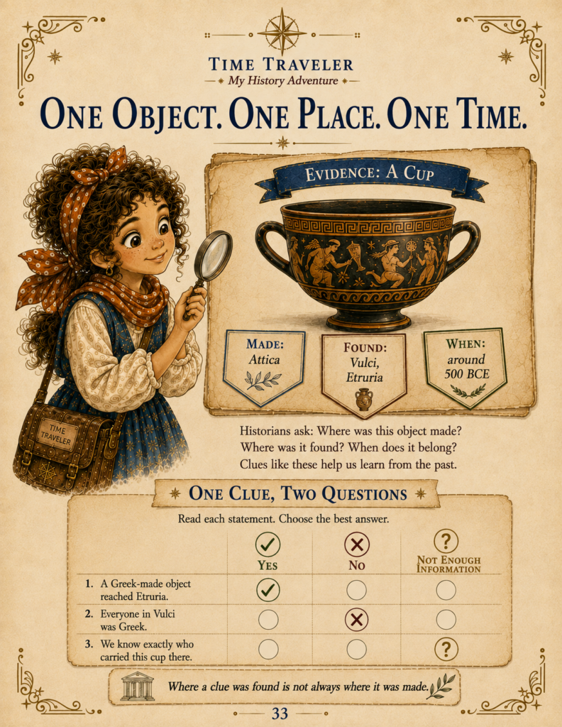 homeschool history curriculum analyzing evidence