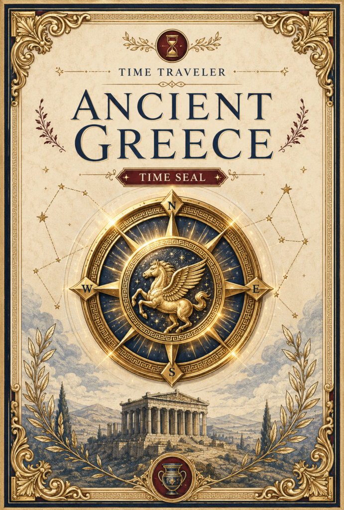 time traveler chronicle ancient greece seal