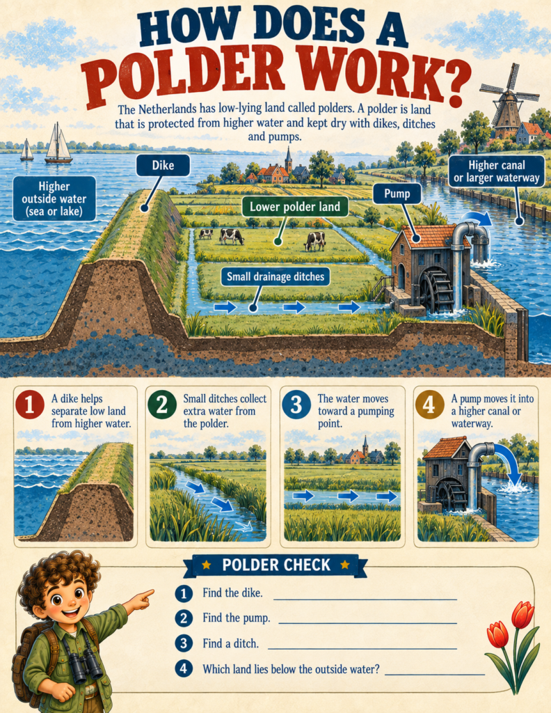 polders and dikes water management activities for homeschoolers
