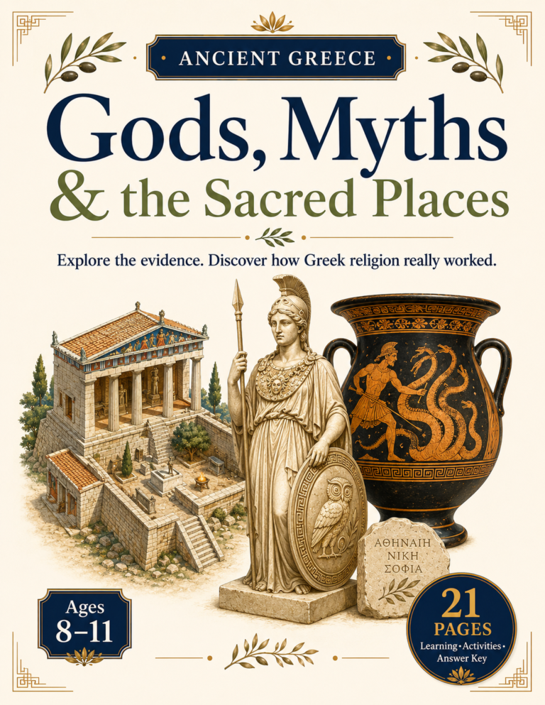Ancient Greece Unit Study: Spark Curiosity with Interactive Myths