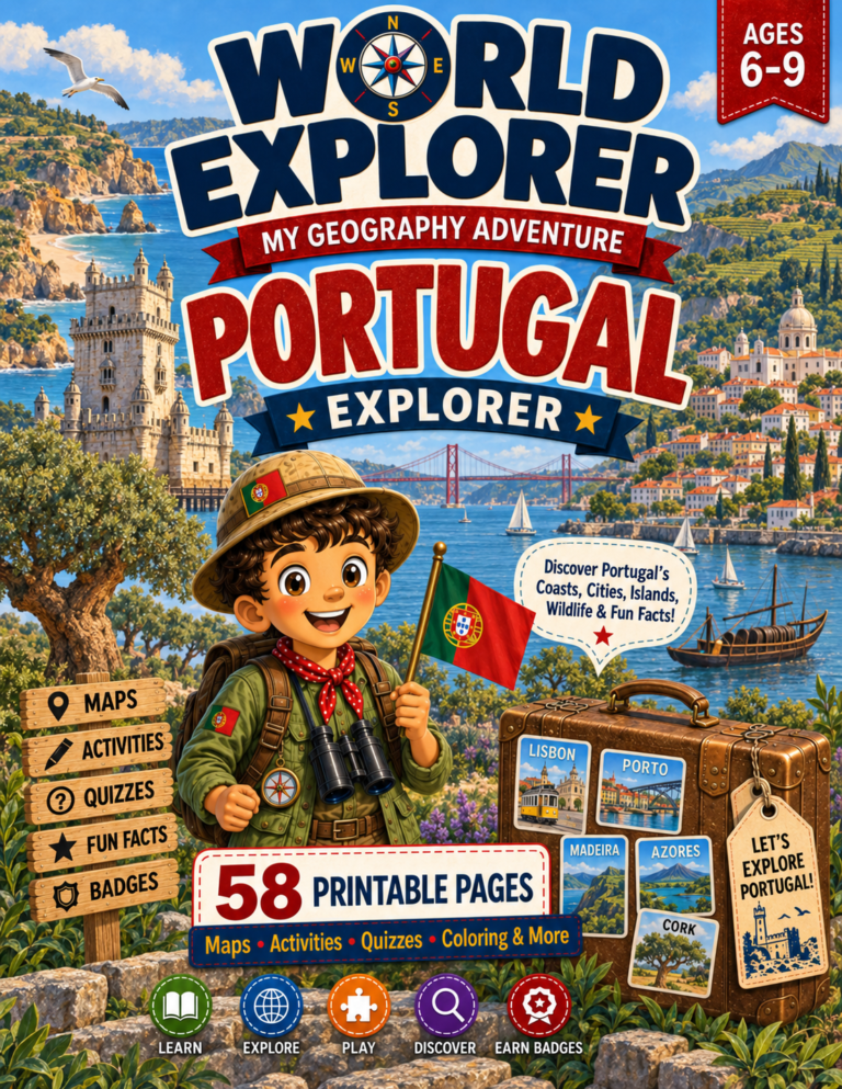 The Ultimate Portugal Unit Study for Homeschoolers (No Prep!)