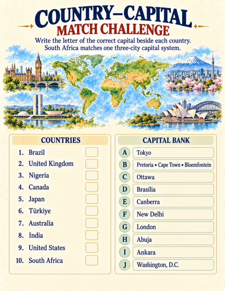 How to Teach World Capitals Through History and Geography (Without Flashcard Drills)